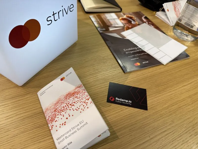 Redamp.io | Redamp at the Mastercard Strive EU Summit in Brussels